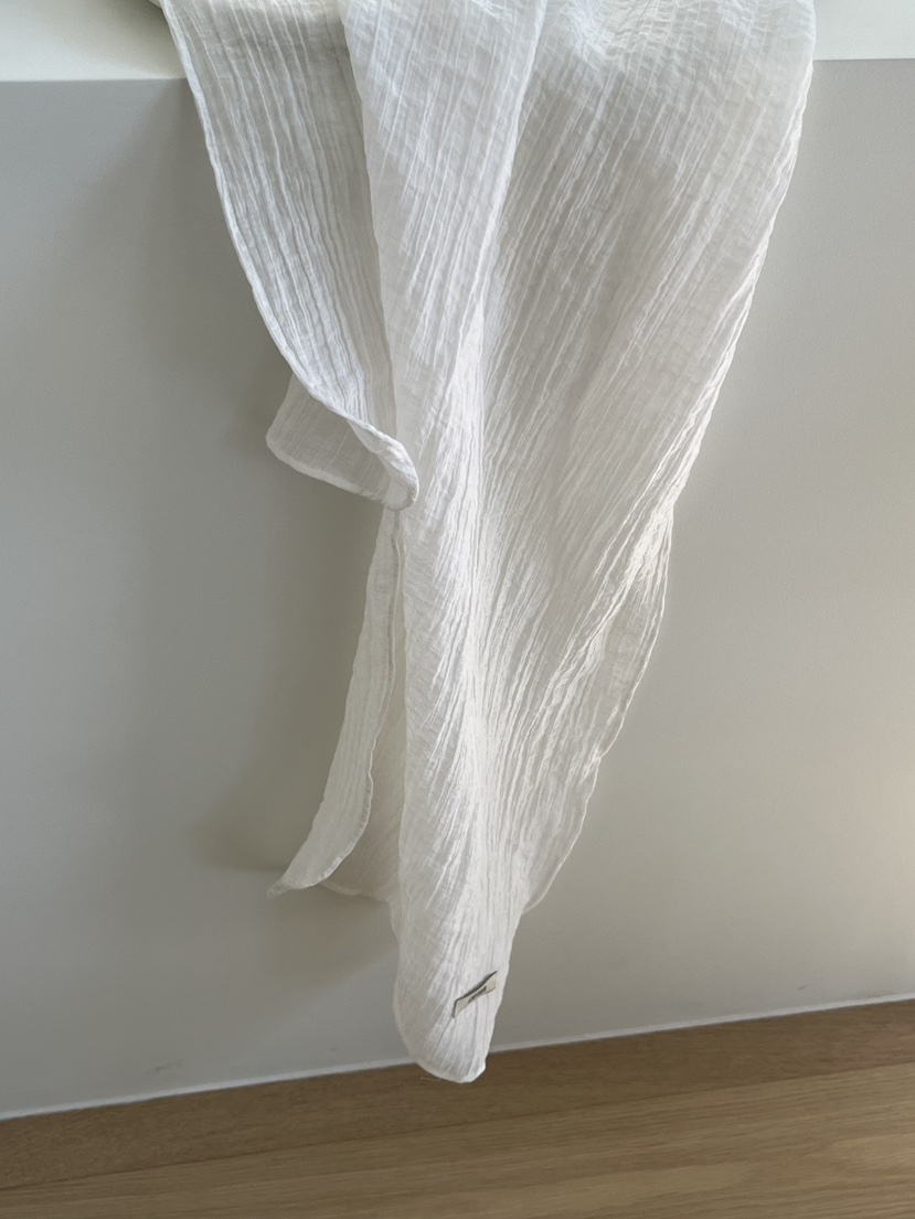 OP PER直郵韓國代購㊣女裝新品人氣25春夏職業熱賣圍巾披肩OPPER-simplebeige圍巾/披肩圖色3