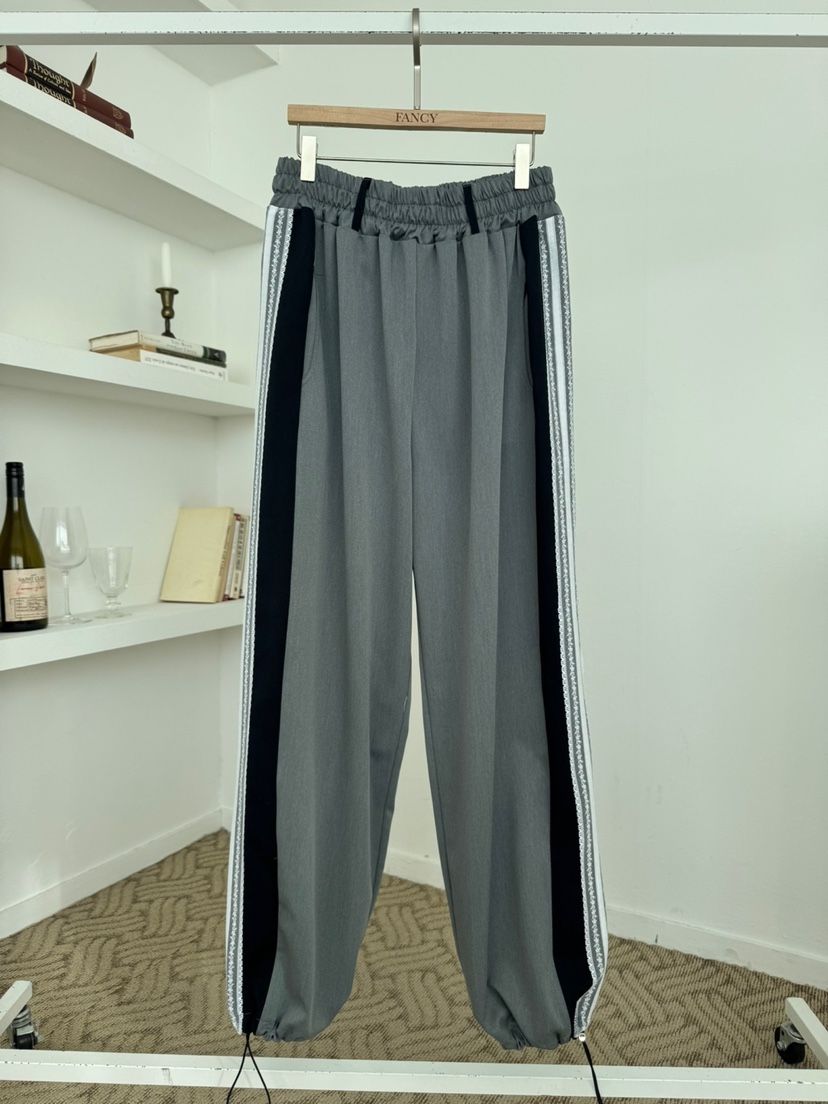 FANCY韓國㊣直郵東大門代購女裝新款人氣時尚推薦休閑休閑褲FANCY/Something休閑褲圖色2