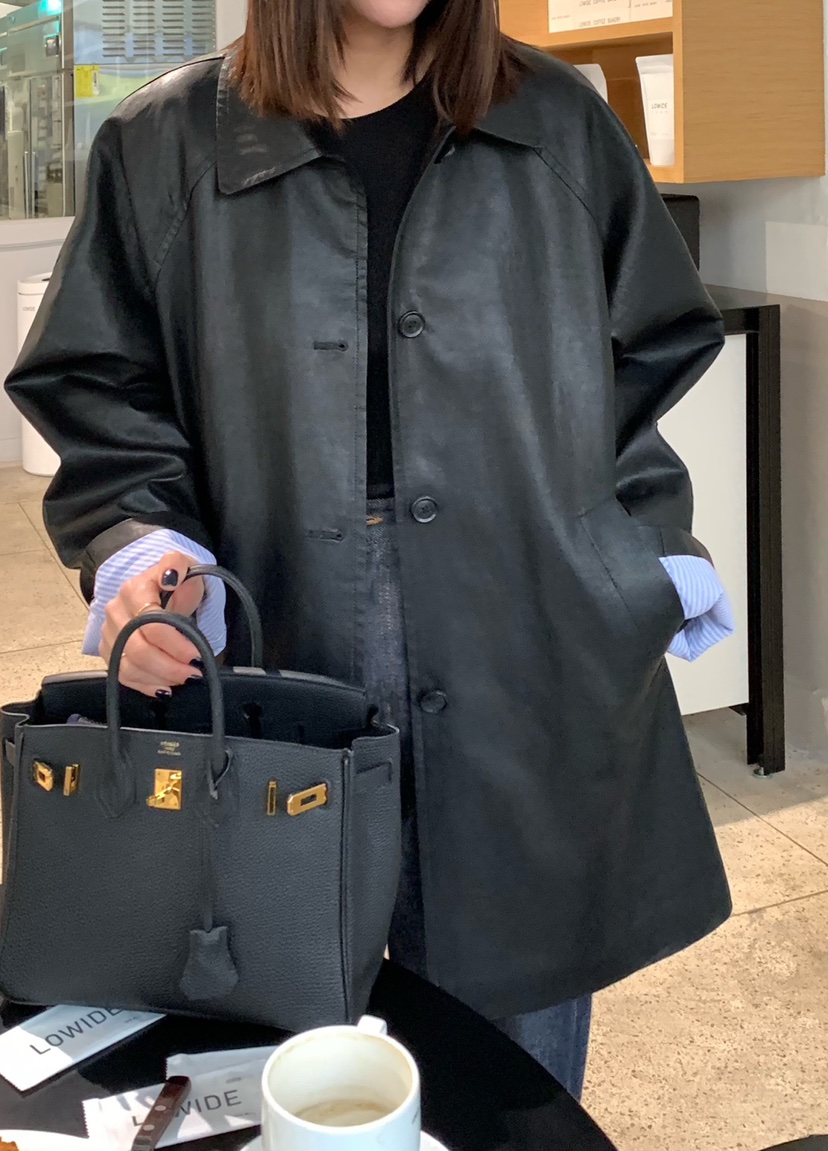 COURGETTE韓國直郵㊣東大門實拍女裝新品休閑25春夏推薦夾克COURGETTE夾克圖色1