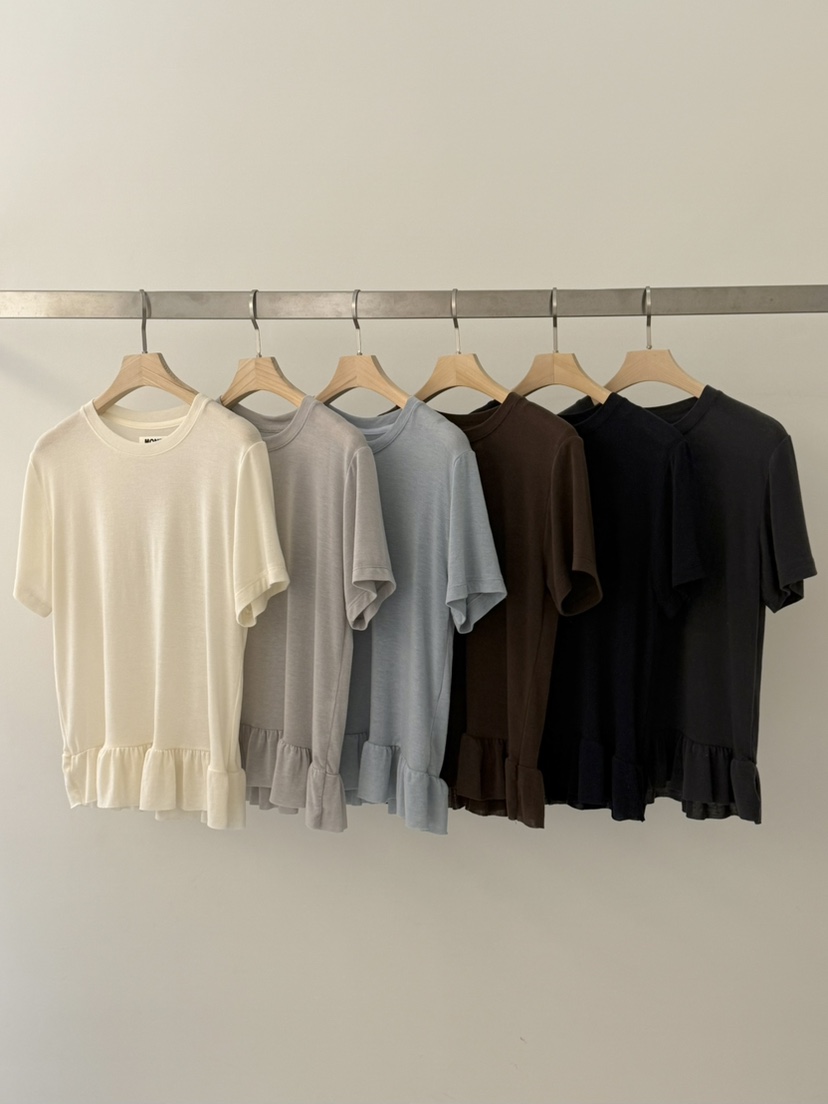 MONE-A直郵韓國代購㊣女裝新款推薦時尚人氣25春夏休閑T恤HOWFFT恤