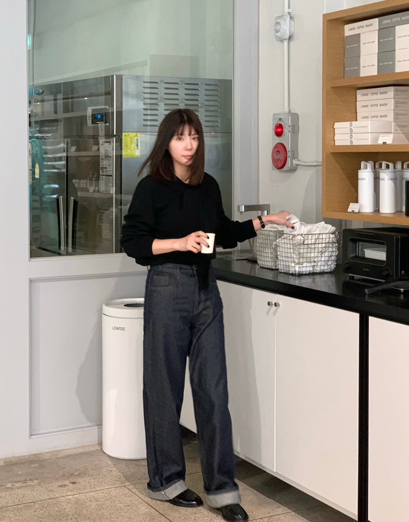 COURGETTE韓國㊣直郵東大門代購女裝新品時尚推薦休閑毛衣披肩COURGETTE毛衣