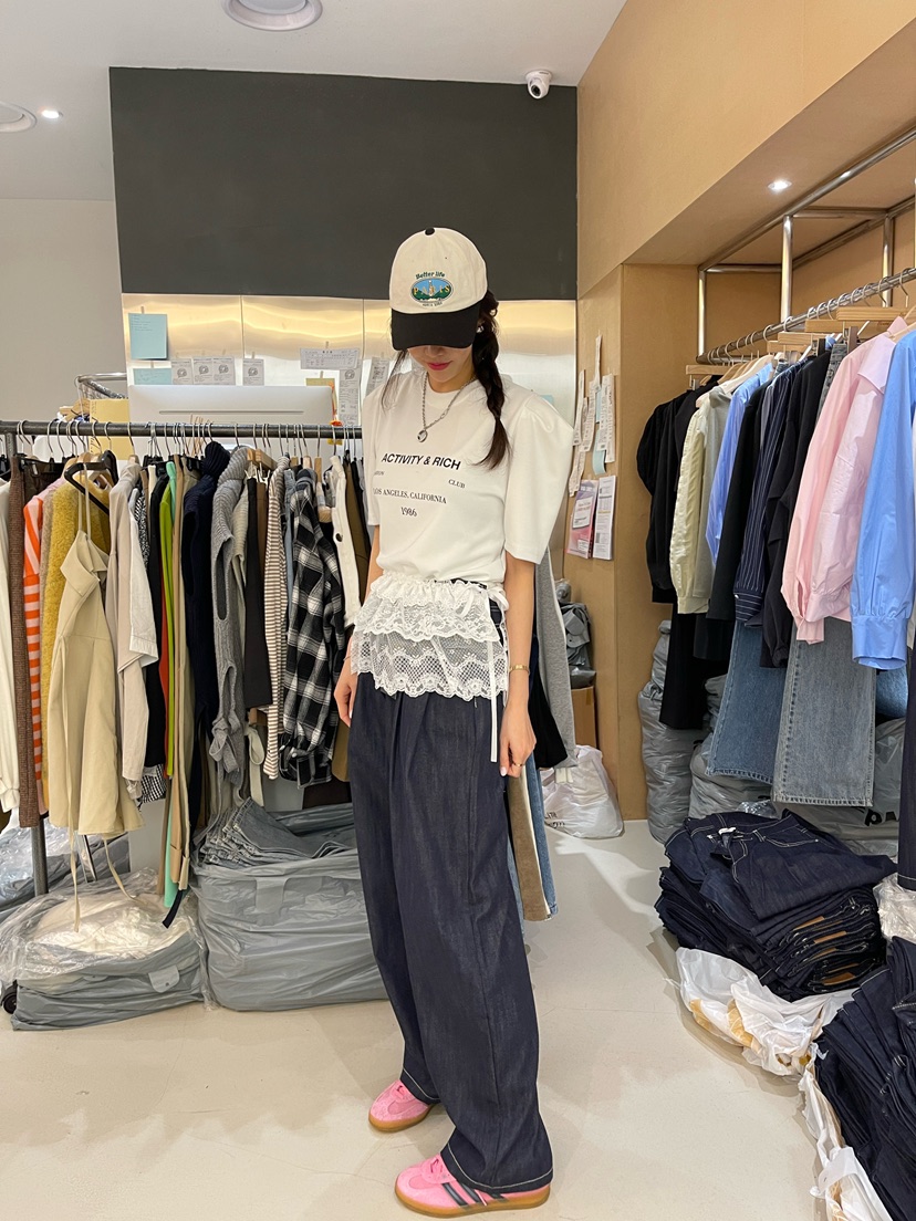 BOUND.A韓國直郵㊣東大門實拍女裝新款熱賣25春夏短裙腰帶BOUND.A短裙