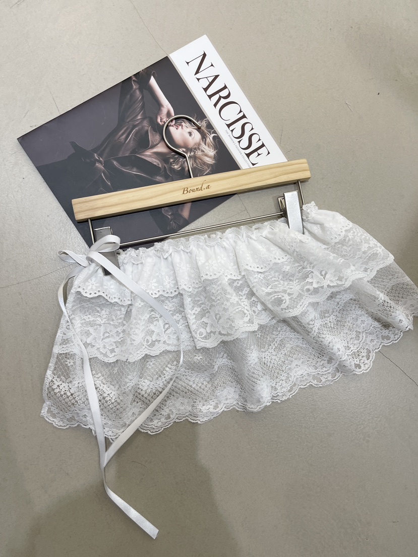 BOUND.A韓國直郵㊣東大門實拍女裝新款熱賣25春夏短裙腰帶BOUND.A短裙