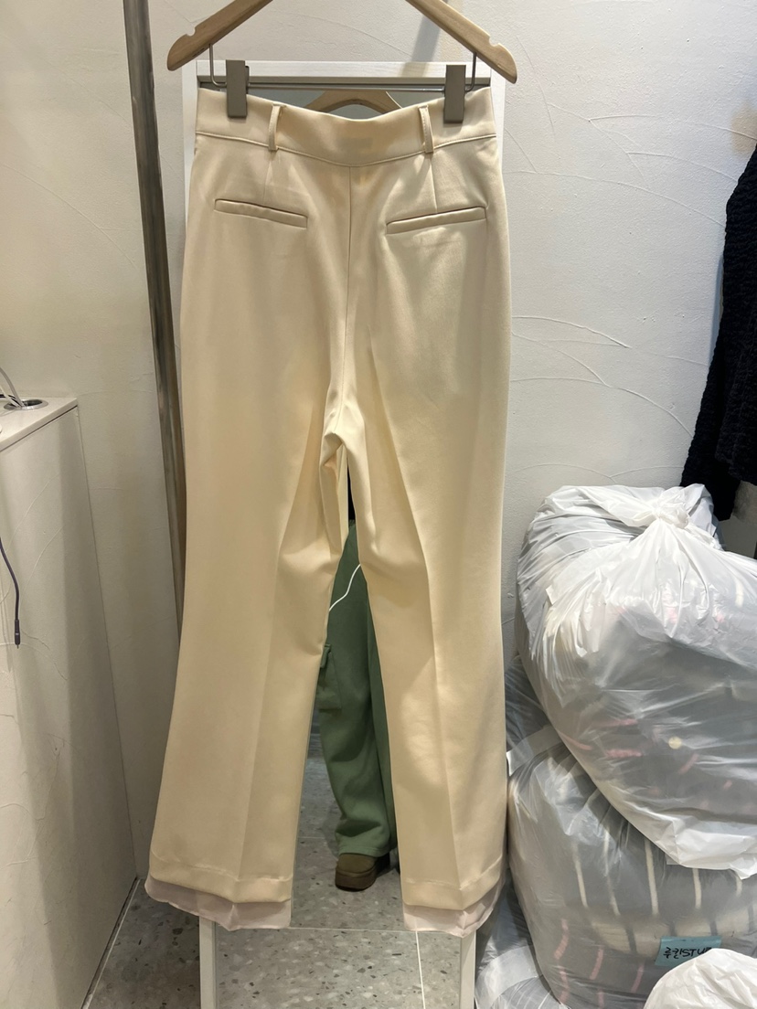 ROU.TINE韓國㊣直郵東大門代購女裝新品休閑時尚25春夏休閑褲ROU.TINE休閑褲