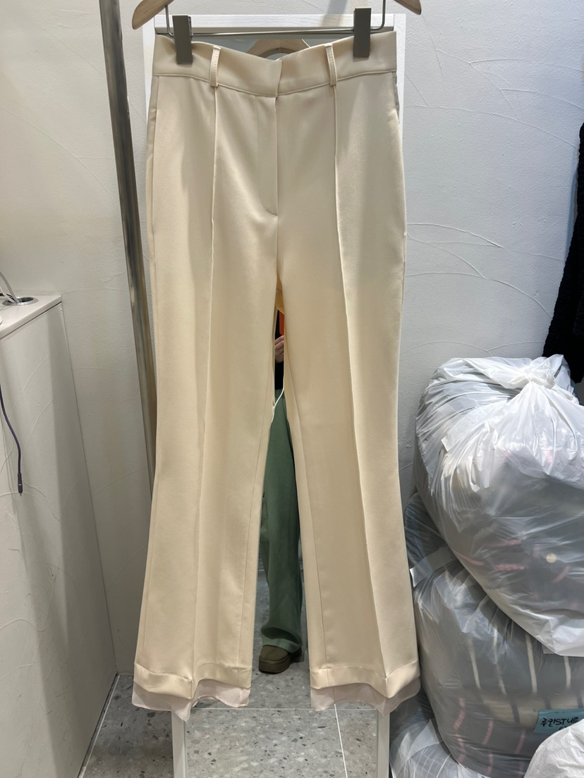 ROU.TINE韓國㊣直郵東大門代購女裝新品休閑時尚25春夏休閑褲ROU.TINE休閑褲