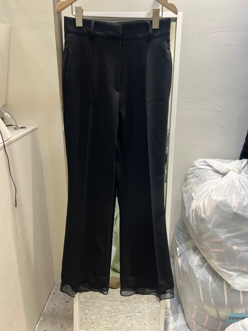 ROU.TINE韓國㊣直郵東大門代購女裝新品休閑時尚25春夏休閑褲ROU.TINE休閑褲圖色2