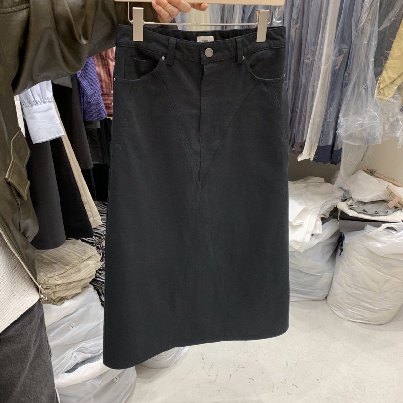 FRE韓國直郵㊣東大門實拍女裝新品人氣25春夏休閑半身裙中短裙FRE半身裙/中短裙圖色3
