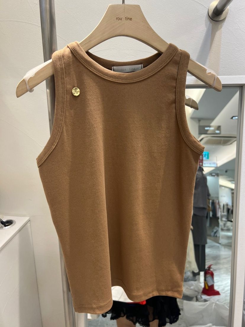 ROU.TINE韓國直郵㊣東大門實拍女裝新品時尚推薦休閑吊帶背心ROU.TINE吊帶/背心圖色3
