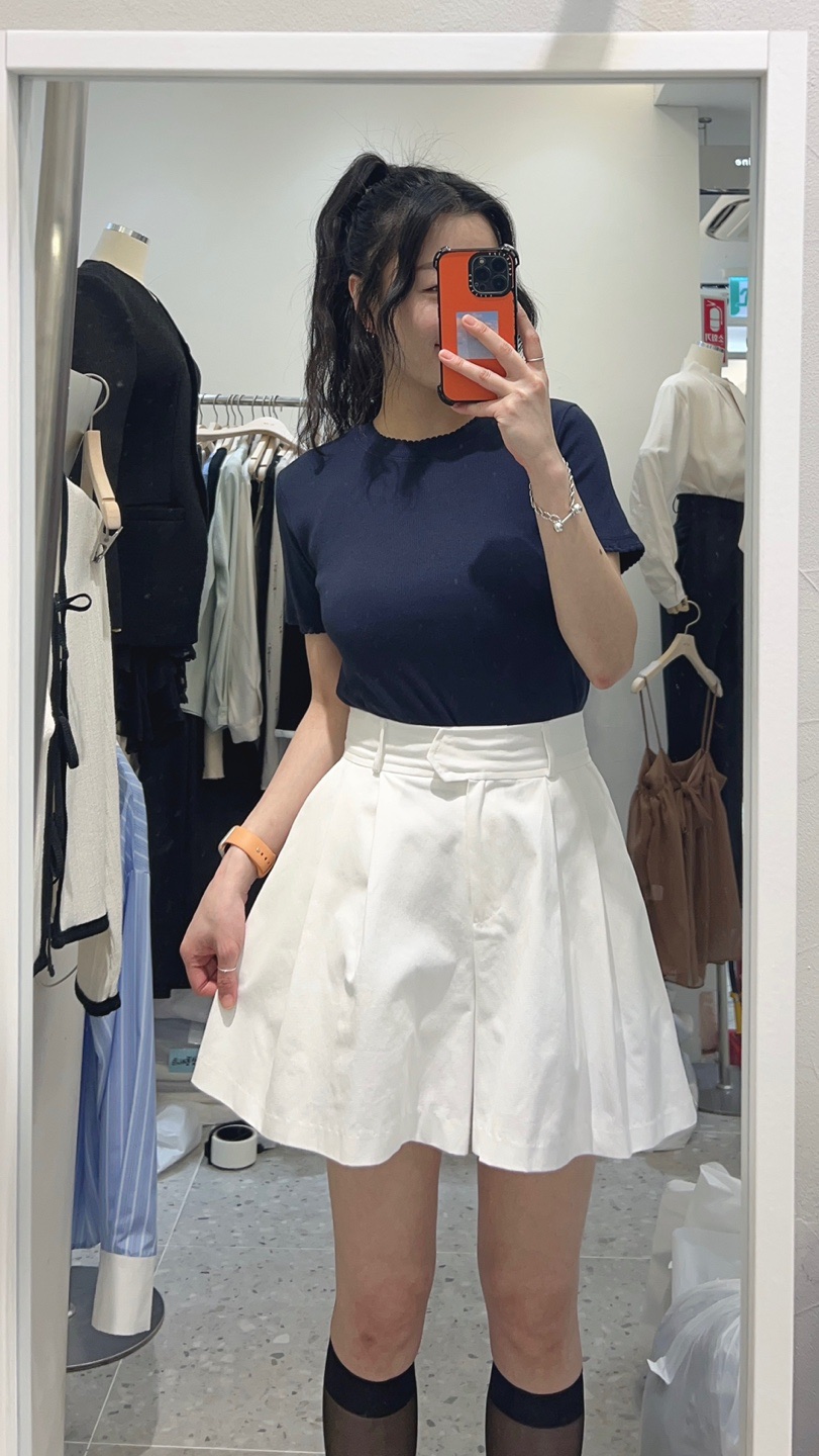 ROU.TINE韓國直郵㊣女裝新品25春夏職業時尚推薦熱賣人氣短褲ROU.TINE短褲