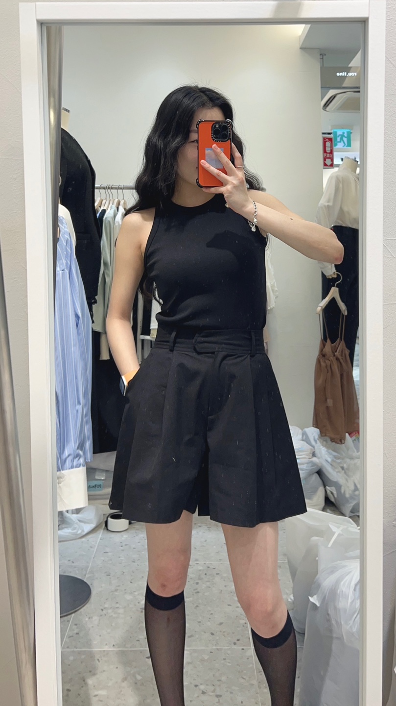 ROU.TINE韓國直郵㊣女裝新品25春夏職業時尚推薦熱賣人氣短褲ROU.TINE短褲