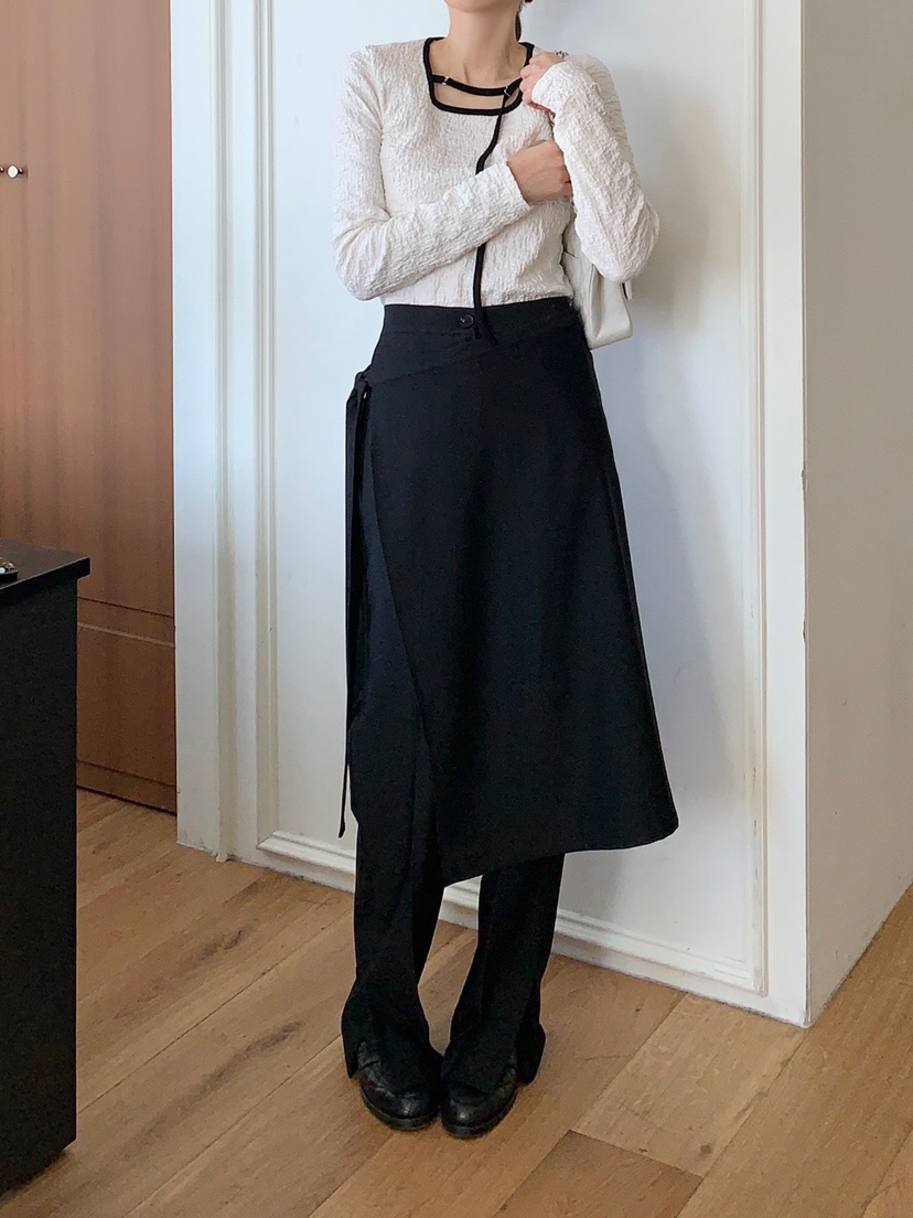 ROU.TINE韓國直郵㊣女裝新品熱賣25春夏人氣休閑時尚推薦裙褲ROU.TINE裙褲