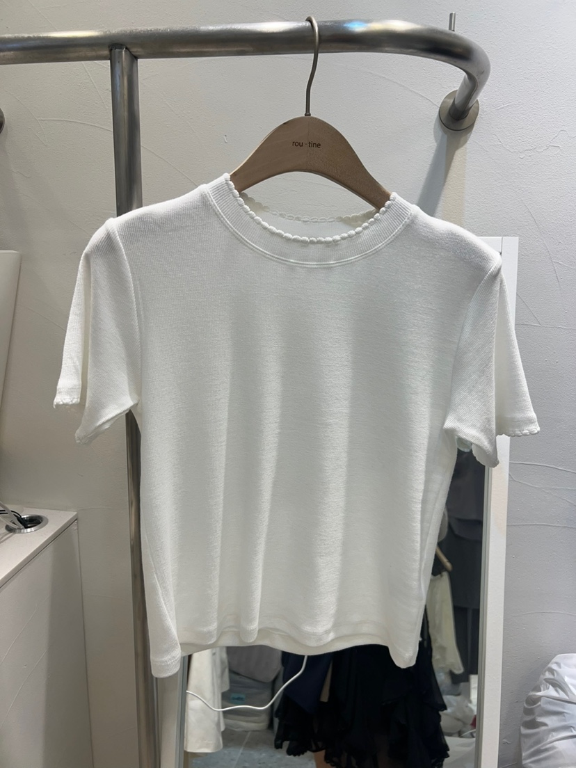 ROU.TINE韓國㊣直郵東大門代購女裝新品熱賣人氣時尚休閑T恤ROU.TINET恤
