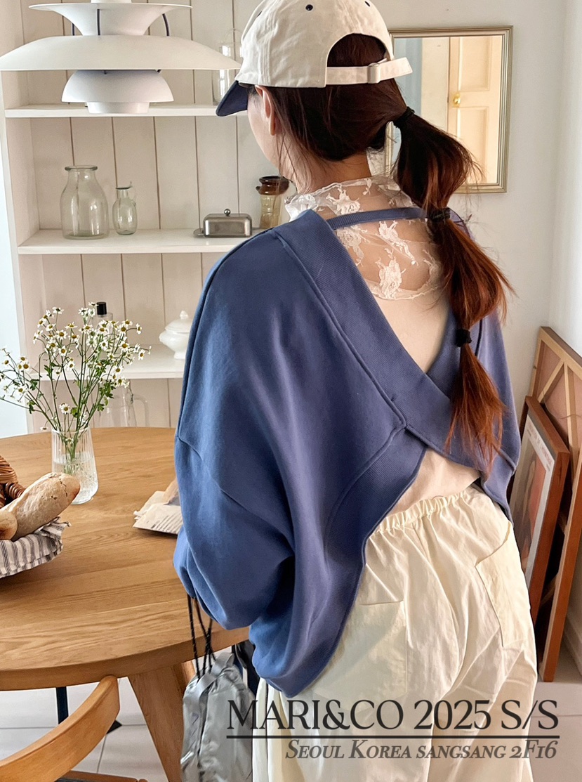 MARI CO韓國直郵㊣東大門實拍女裝新款休閑時尚25春夏衛衣浣熊ARANCIA衛衣