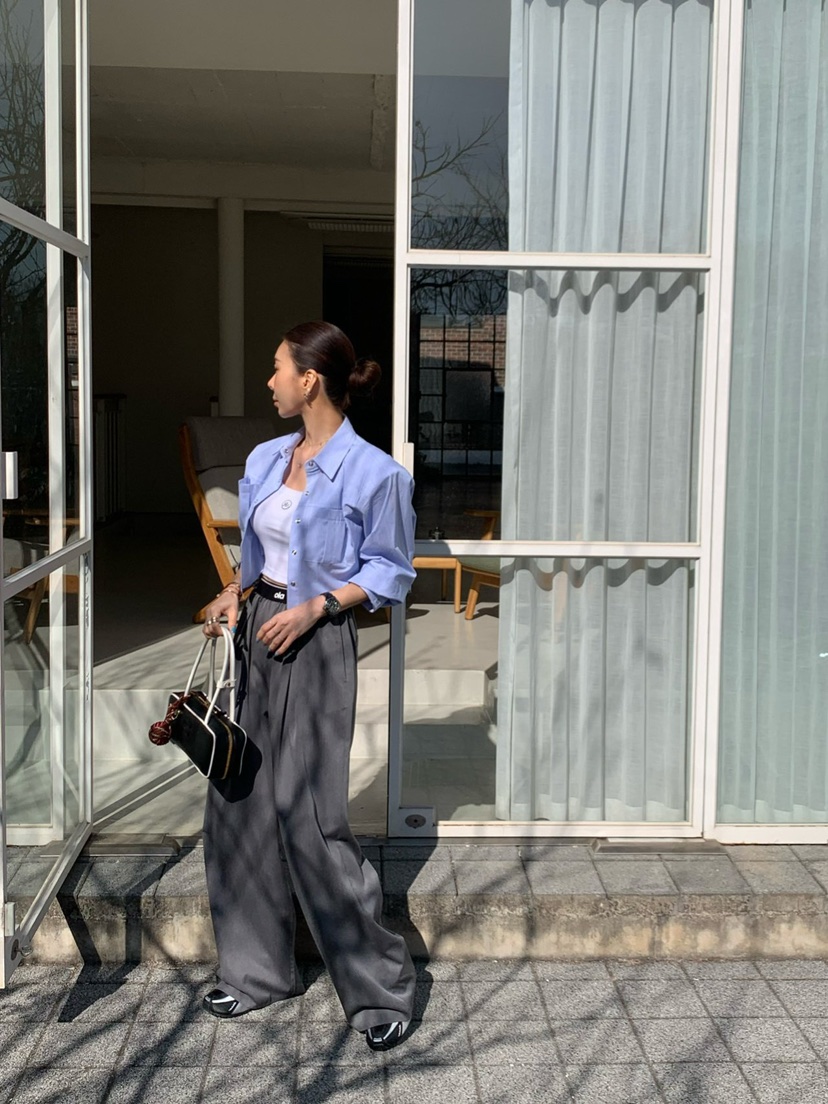 REVE CITE-L韓國㊣直郵東大門代購女裝新款人氣時尚休閑褲REVE CITE休閑褲