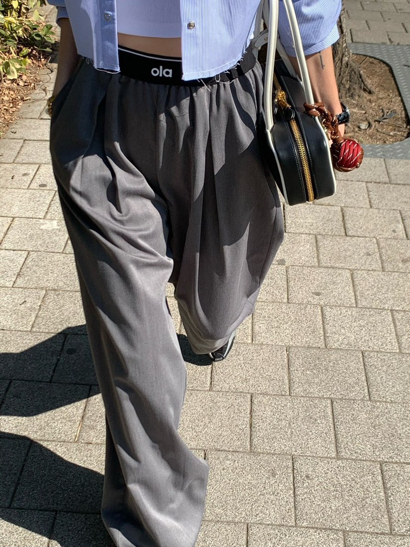 REVE CITE-L韓國㊣直郵東大門代購女裝新款人氣時尚休閑褲REVE CITE休閑褲