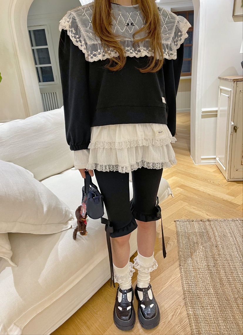 BOUTIQUE-L韓國直郵㊣東大門實拍女裝新品人氣打底褲鯊魚褲緊身褲BOUTIQUE-L打底褲/鯊魚褲