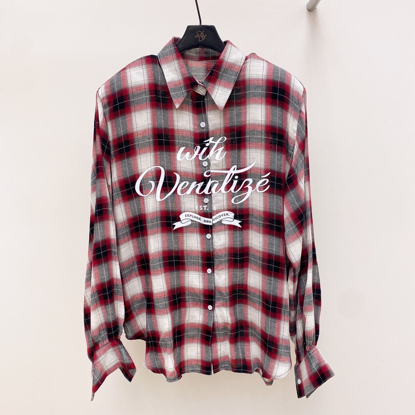 LONE STAR韓國直郵㊣女裝新款推薦職業人氣時尚襯衫蕾絲衫FLAT襯衫/蕾絲衫圖色2