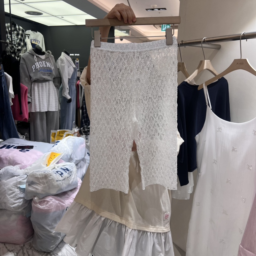 FRILL直郵韓國代購㊣女裝新款職業推薦熱賣時尚打底褲鯊魚褲FRILL打底褲/鯊魚褲