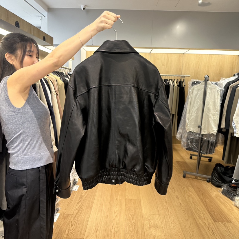 LEFANCY韓國直郵㊣女裝新品推薦休閑25春夏熱賣時尚人氣皮衣LEFANCY皮衣