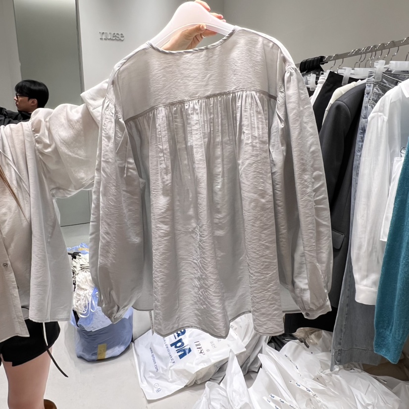 NUESE東大門實拍女士新品真品熱賣職業休閑人氣推薦襯衫蕾絲衫NUESE襯衫/蕾絲衫