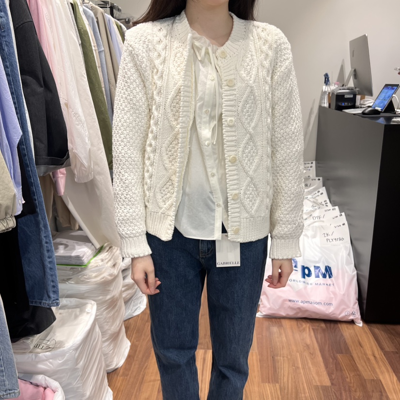 GABRIELLE東大門代購女裝新款真品人氣時尚推薦職業休閑毛衣GABRIELLE毛衣圖色2
