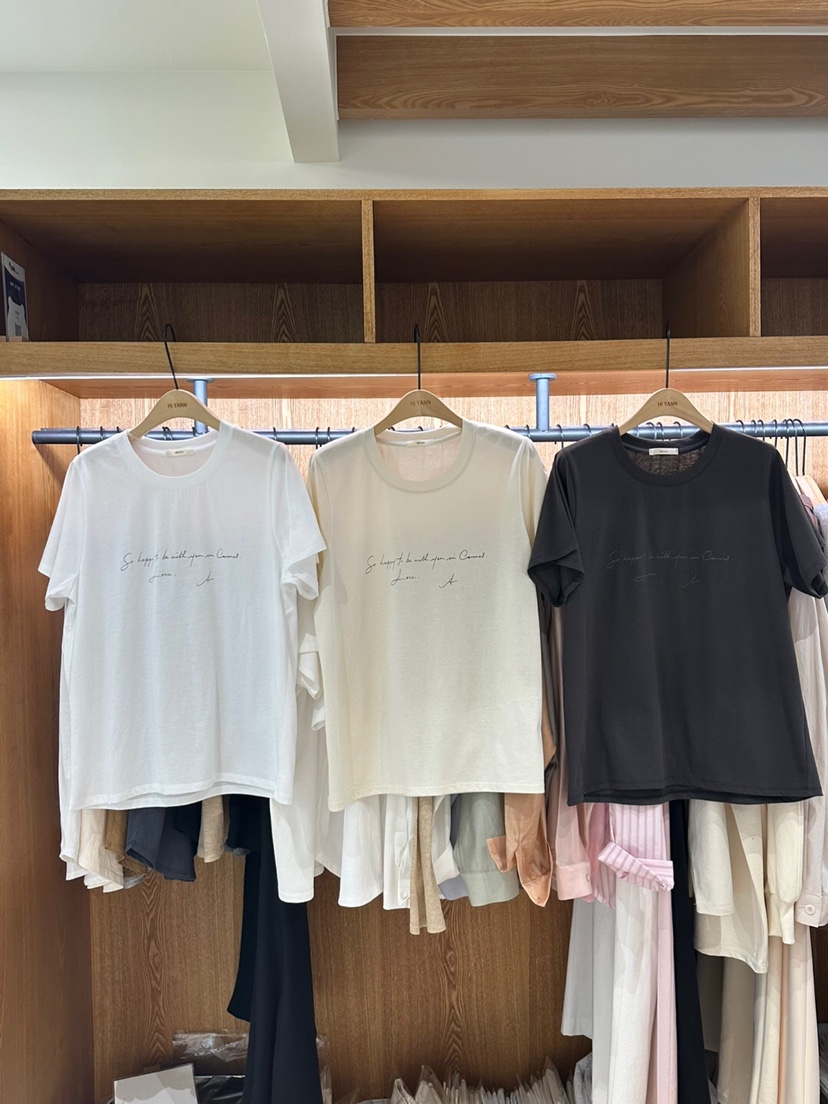 HI YANN東大門實拍女裝新品推薦25春夏休閑職業真品時尚T恤HI YANNT恤