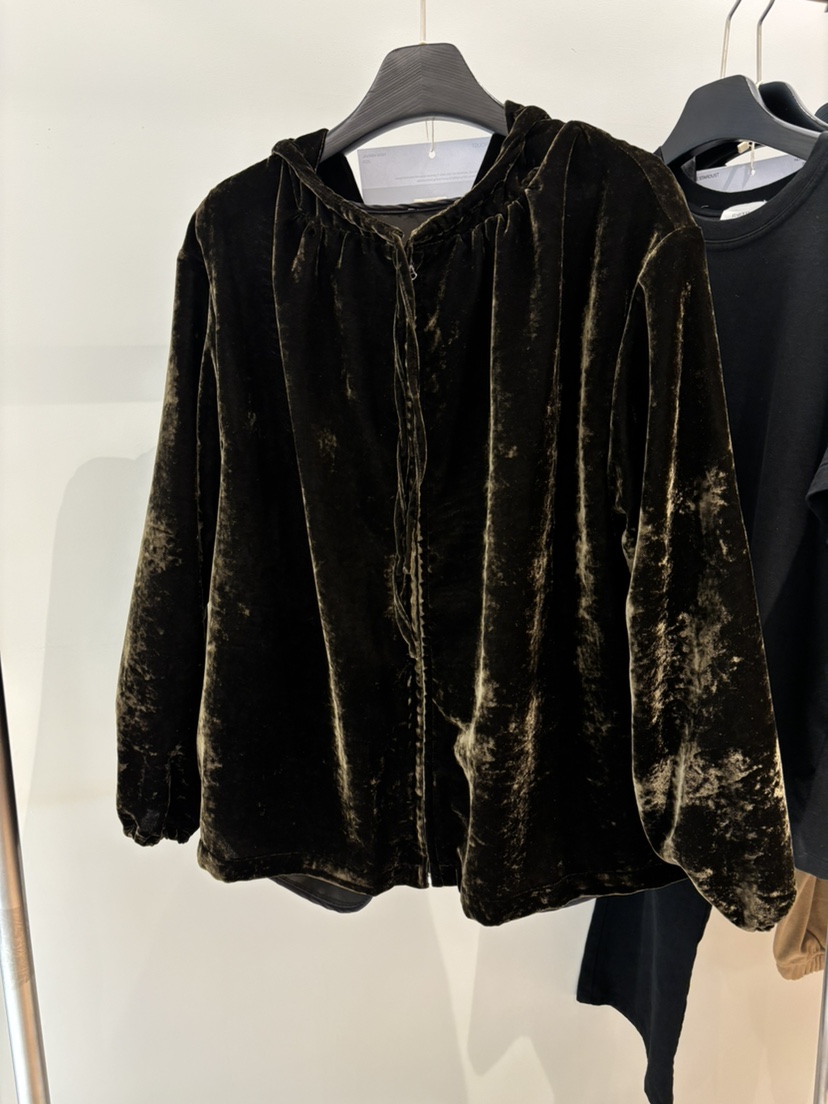 THE TARDUST東大門實拍女裝新品熱賣時尚職業衛衣天鵝絨兜帽THE STARDUST衛衣