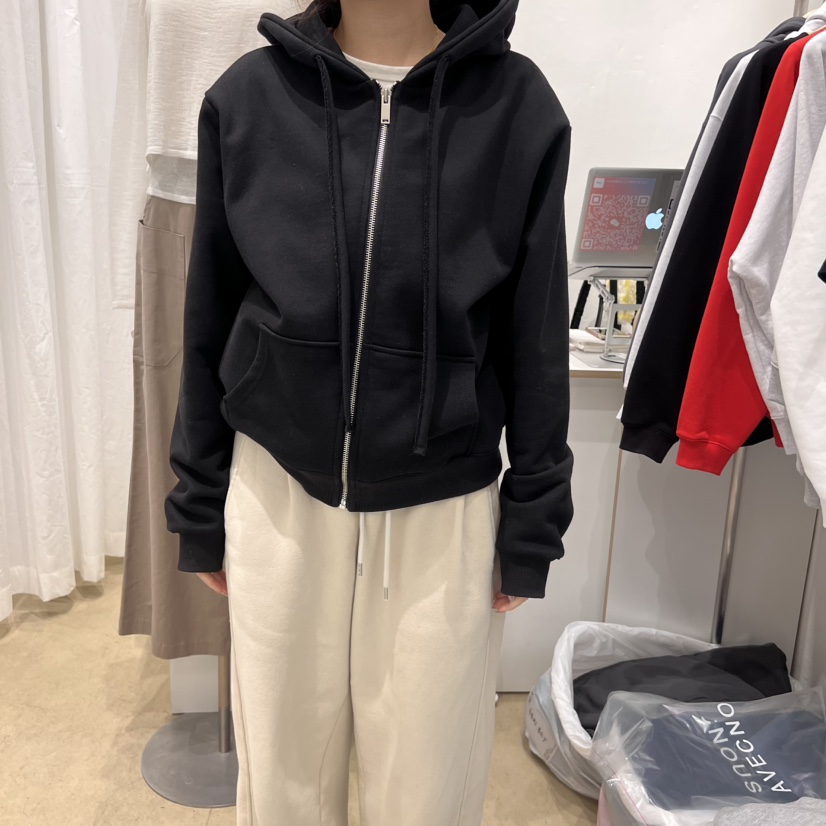 MUNSELL東大門直郵女士新款真品人氣休閑推薦時尚衛衣拉鏈連帽MUNSELL衛衣圖色3