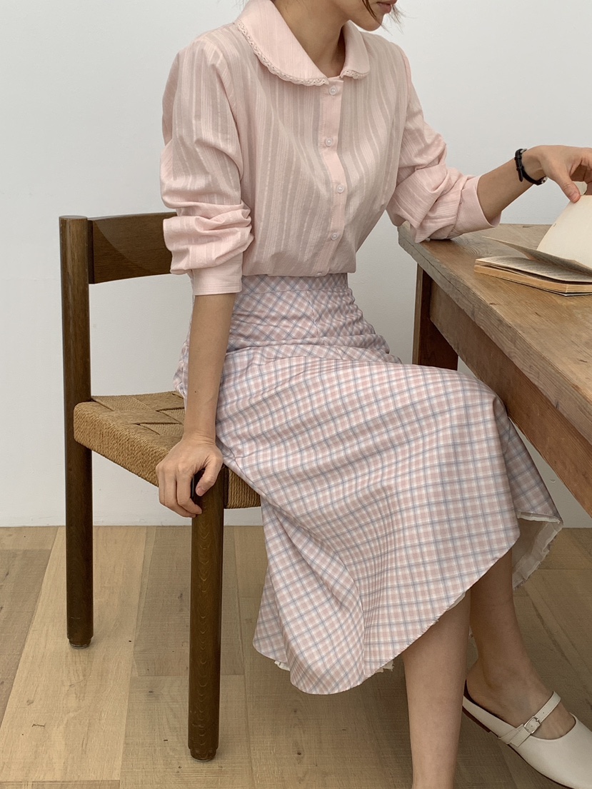 RE:OPENING東大門代購女裝新款熱賣推薦25春夏職業襯衫蕾絲衫RE:OPENING襯衫/蕾絲衫