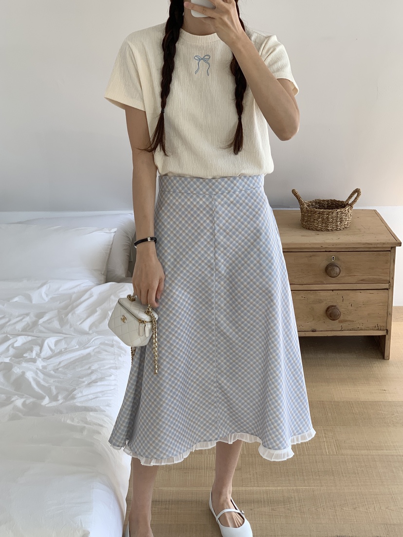 RE:OPENING韓國直郵女士新品休閑推薦人氣時尚半身裙中短裙RE:OPENING半身裙/中短裙