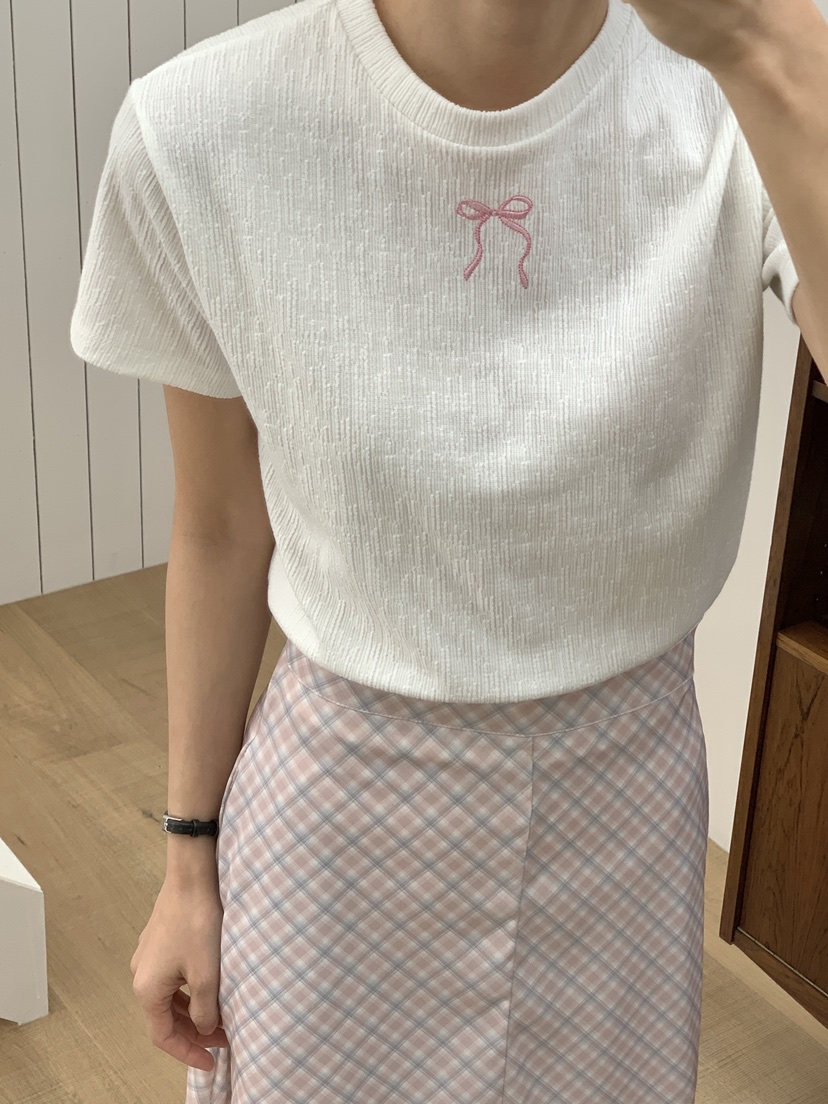 RE:OPENING韓國代購女裝新品人氣推薦真品休閑職業25春夏T恤RE:OPENINGT恤