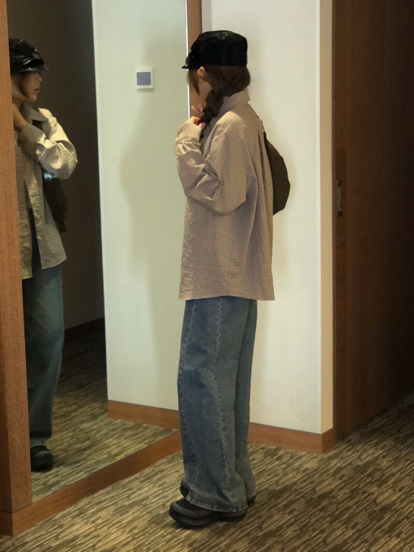 ONDO-P東大門實拍女士新款人氣推薦熱賣真品襯衫蕾絲衫格紋ONDO-P襯衫/蕾絲衫