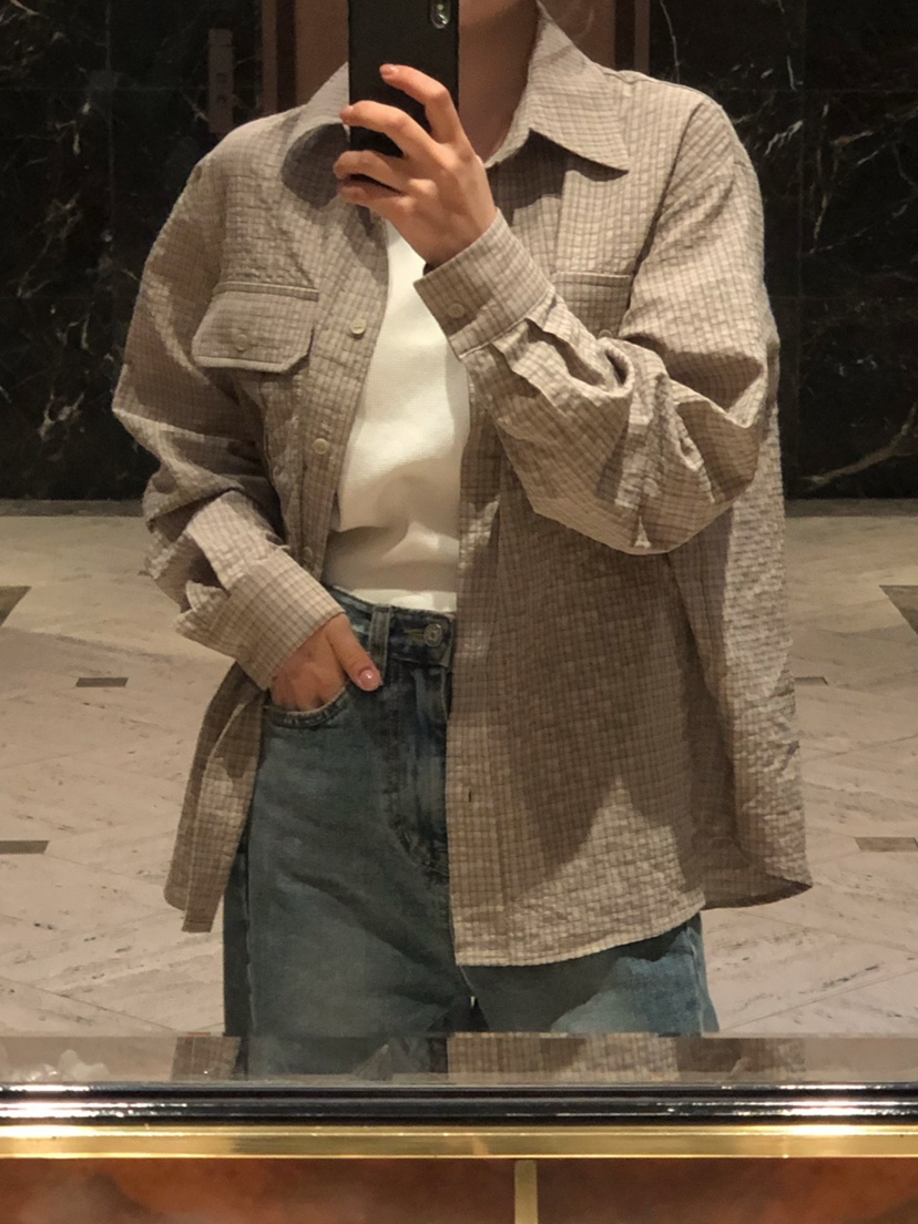 ONDO-P東大門實拍女士新款人氣推薦熱賣真品襯衫蕾絲衫格紋ONDO-P襯衫/蕾絲衫圖色2