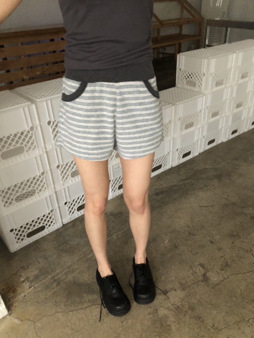 FLASH韓國直郵女士新款人氣熱賣真品時尚推薦職業25春夏短褲I LOVE ME短褲