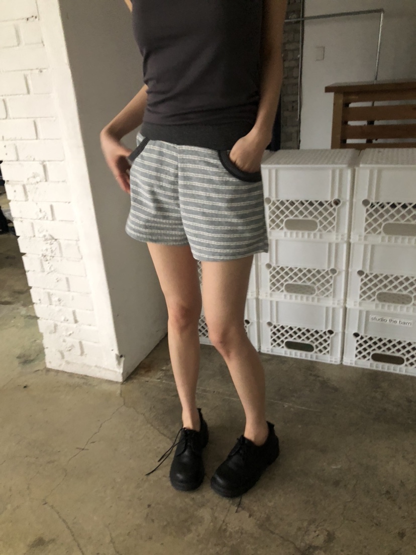 FLASH韓國直郵女士新款人氣熱賣真品時尚推薦職業25春夏短褲I LOVE ME短褲