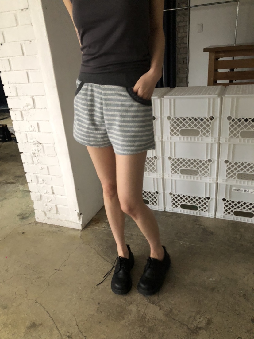 FLASH韓國直郵女士新款人氣熱賣真品時尚推薦職業25春夏短褲I LOVE ME短褲