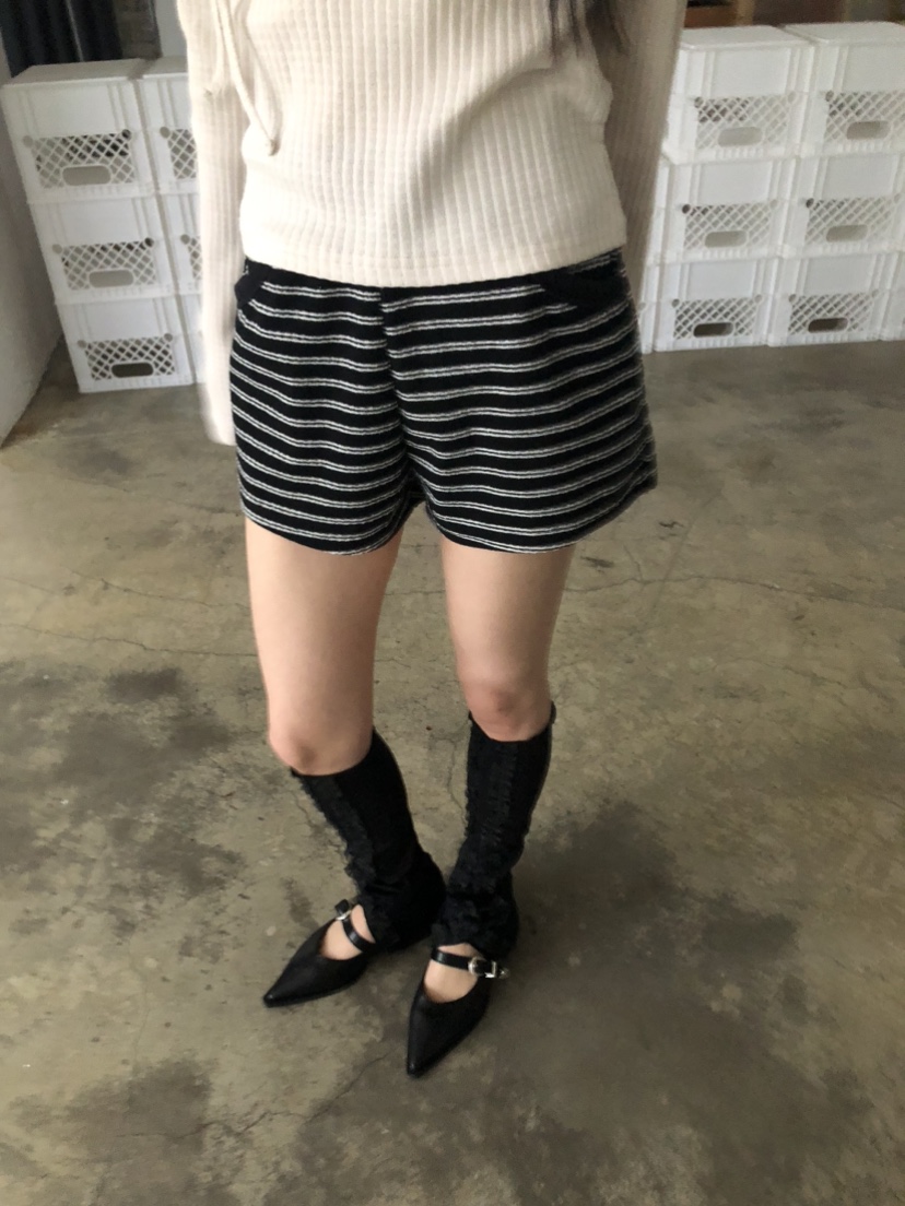 FLASH韓國直郵女士新款人氣熱賣真品時尚推薦職業25春夏短褲I LOVE ME短褲