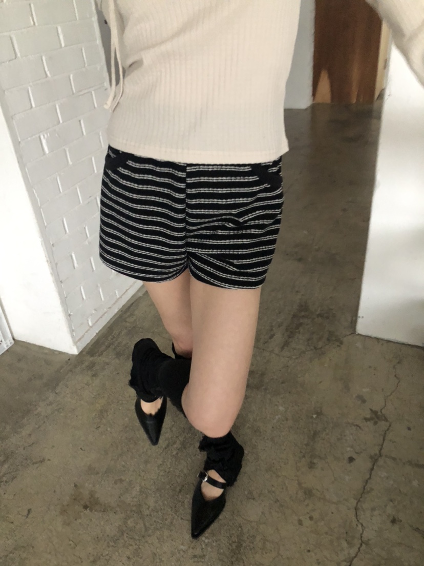 FLASH韓國直郵女士新款人氣熱賣真品時尚推薦職業25春夏短褲I LOVE ME短褲圖色2