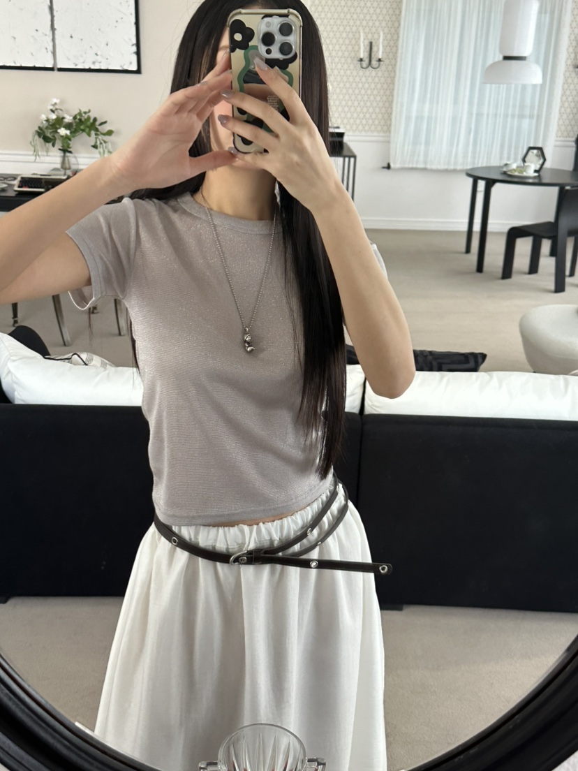 I MFACT東大門代購女士新款職業人氣25春夏休閑時尚推薦T恤I MFACTT恤