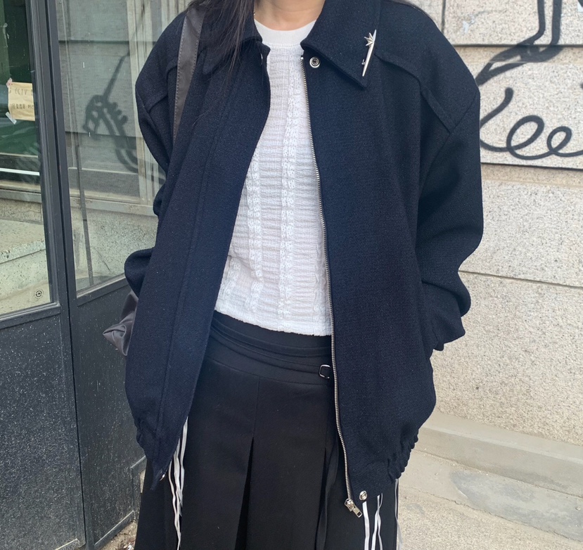 MELTED-P東大門實拍女裝新品真品推薦休閑25春夏熱賣職業夾克MELTED-P夾克圖色2