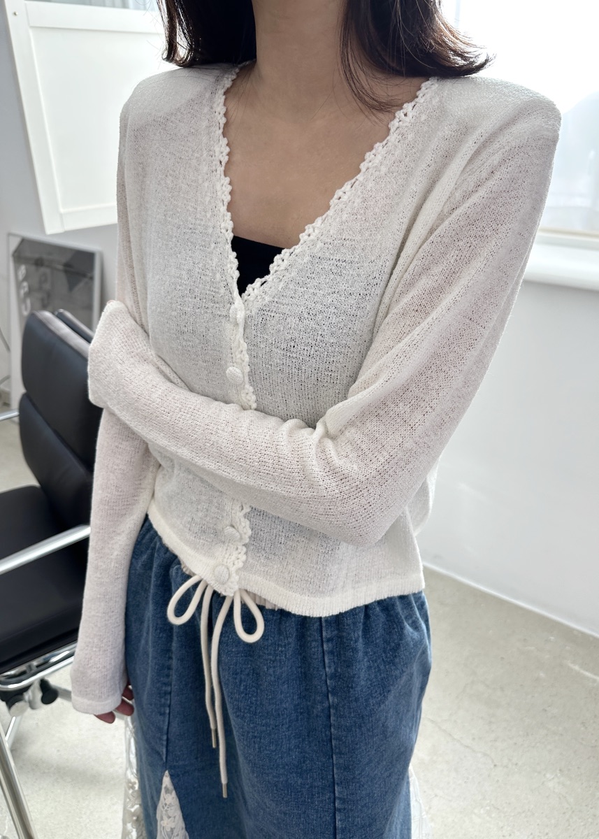 CLASSY-O東大門直郵女裝新款休閑熱賣職業針織衫短款針織開衫CLASSY-O針織衫圖色1