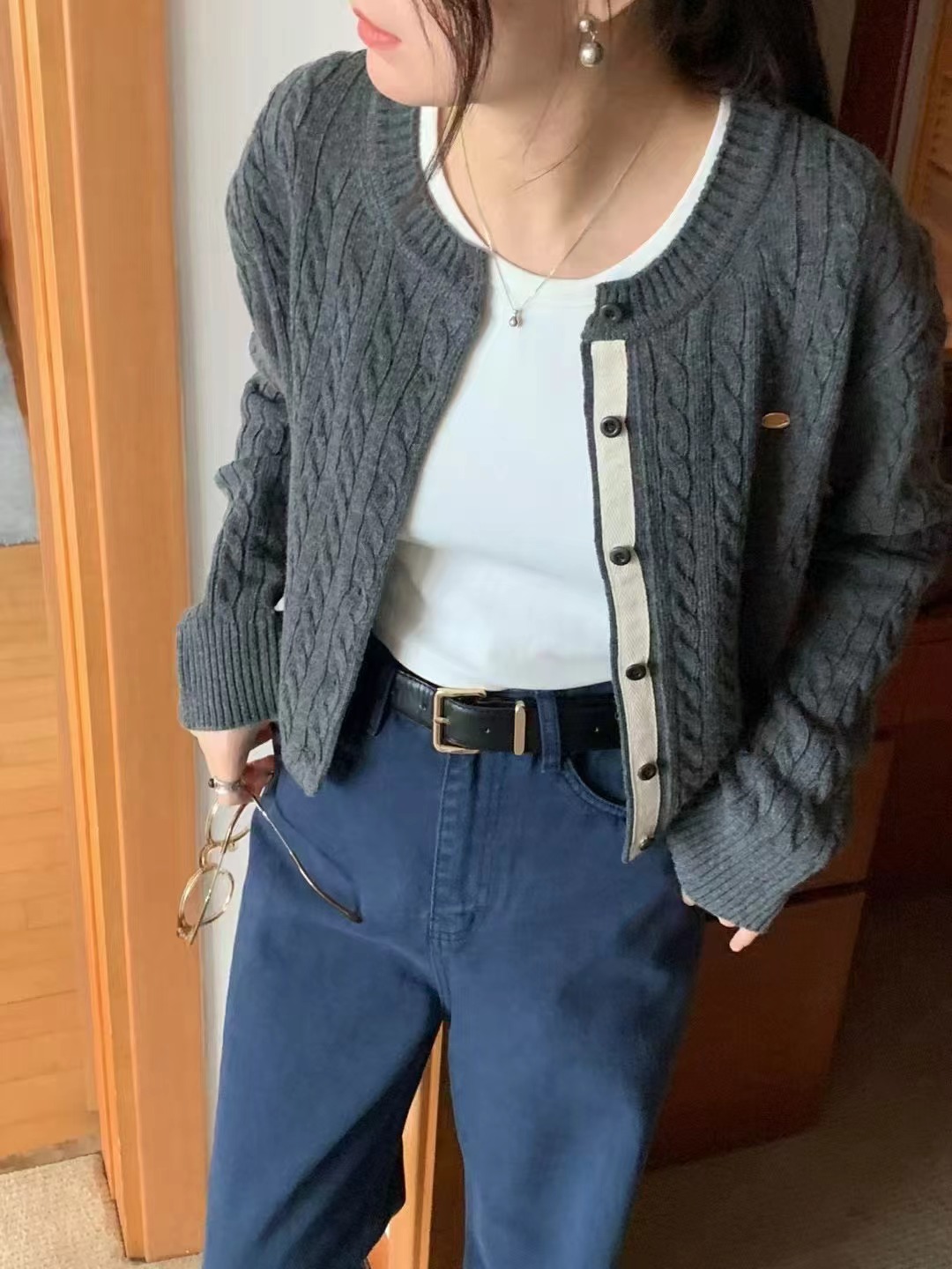 SIGNATURE東大門代購女裝新款休閑25春夏時尚推薦針織衫羊毛衫SIGNATURE針織衫圖色4