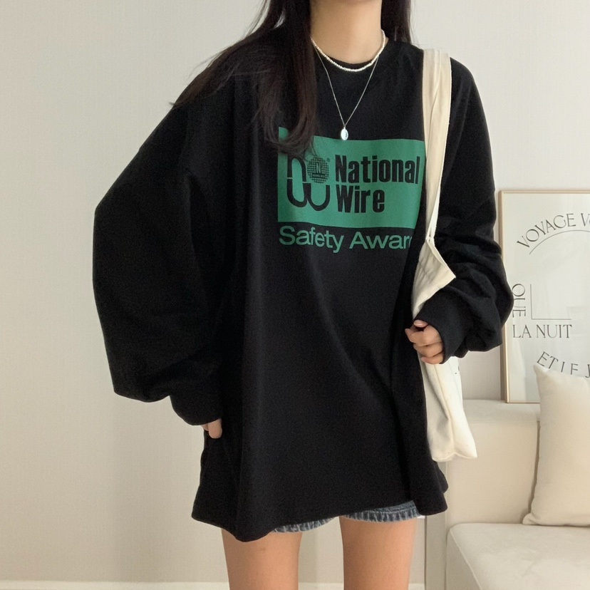 FROMJINI韓國代購女裝新款推薦時尚休閑人氣熱賣真品長袖T恤FROMJINI長袖T恤