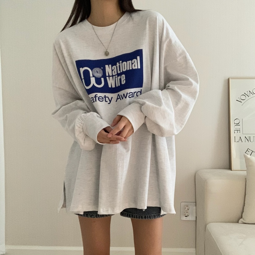 FROMJINI韓國代購女裝新款推薦時尚休閑人氣熱賣真品長袖T恤FROMJINI長袖T恤