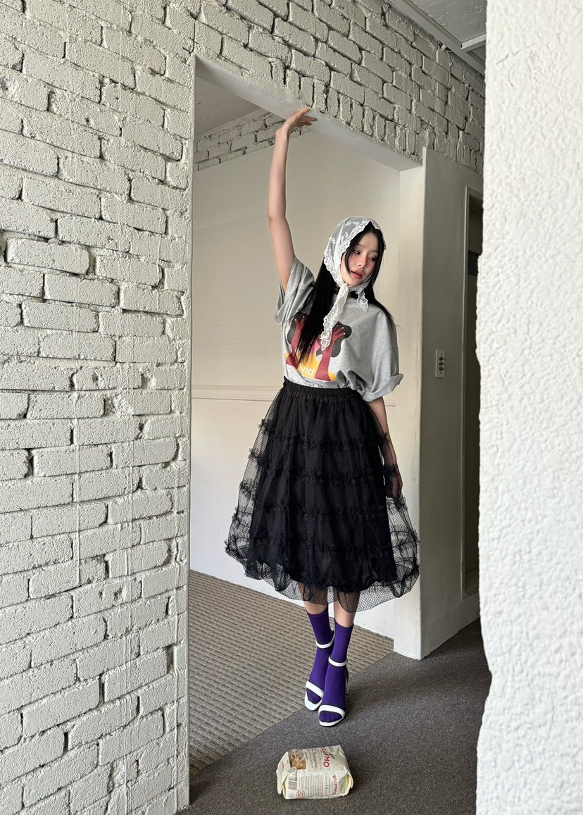 MAISONDEGLORY東大門直郵女裝新款25春夏推薦職業半身裙中短裙MAISON DE GLORY半身裙/中短裙