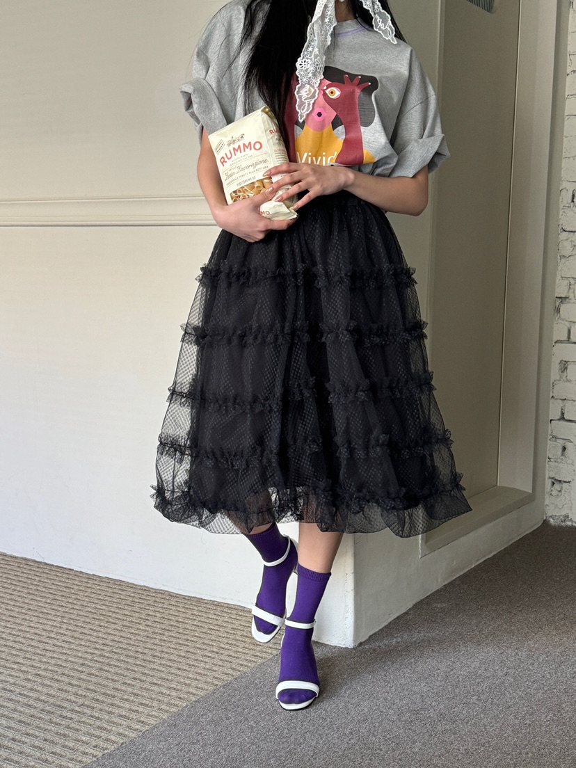 MAISONDEGLORY東大門直郵女裝新款25春夏推薦職業半身裙中短裙MAISON DE GLORY半身裙/中短裙圖色3