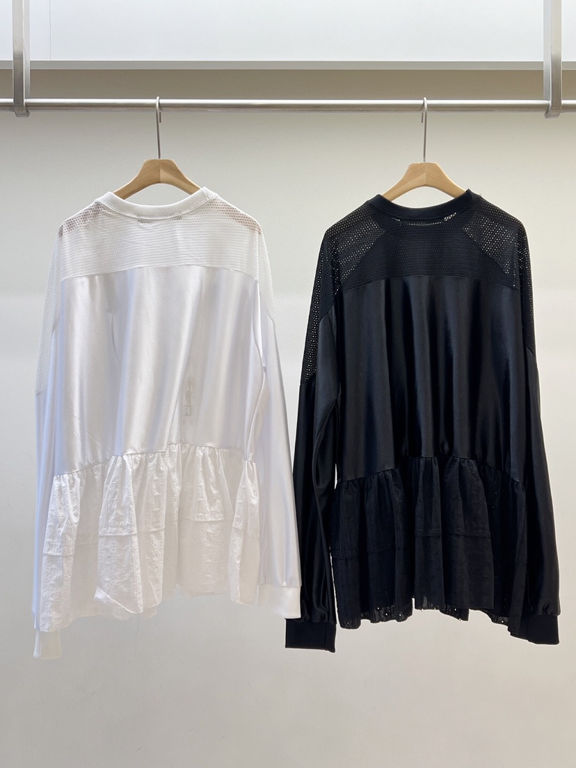 MAISONDEGLORY東大門實拍女裝新品25春夏時尚真品休閑長袖T恤MAISON DE GLORY長袖T恤