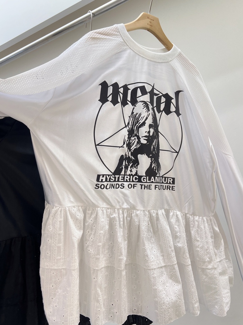 MAISONDEGLORY東大門實拍女裝新品25春夏時尚真品休閑長袖T恤MAISON DE GLORY長袖T恤