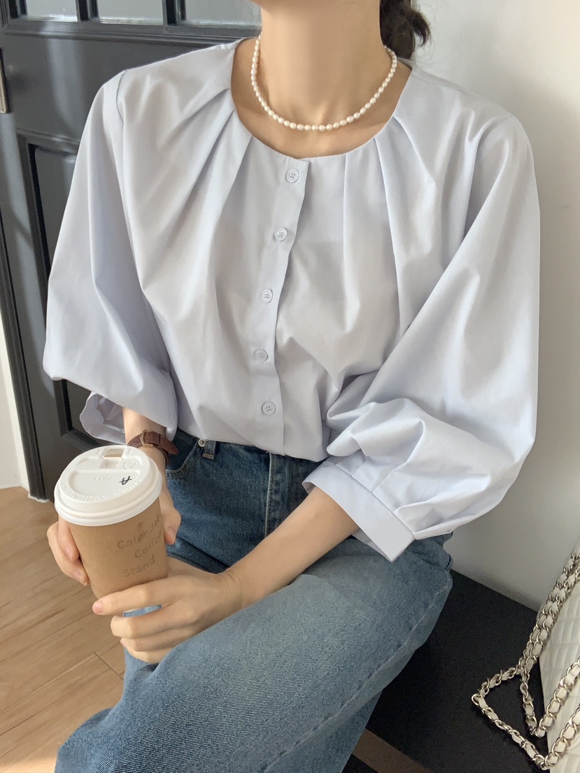 CEREAL東大門代購女士新款人氣真品時尚推薦25春夏襯衫蕾絲衫CEREAL襯衫/蕾絲衫