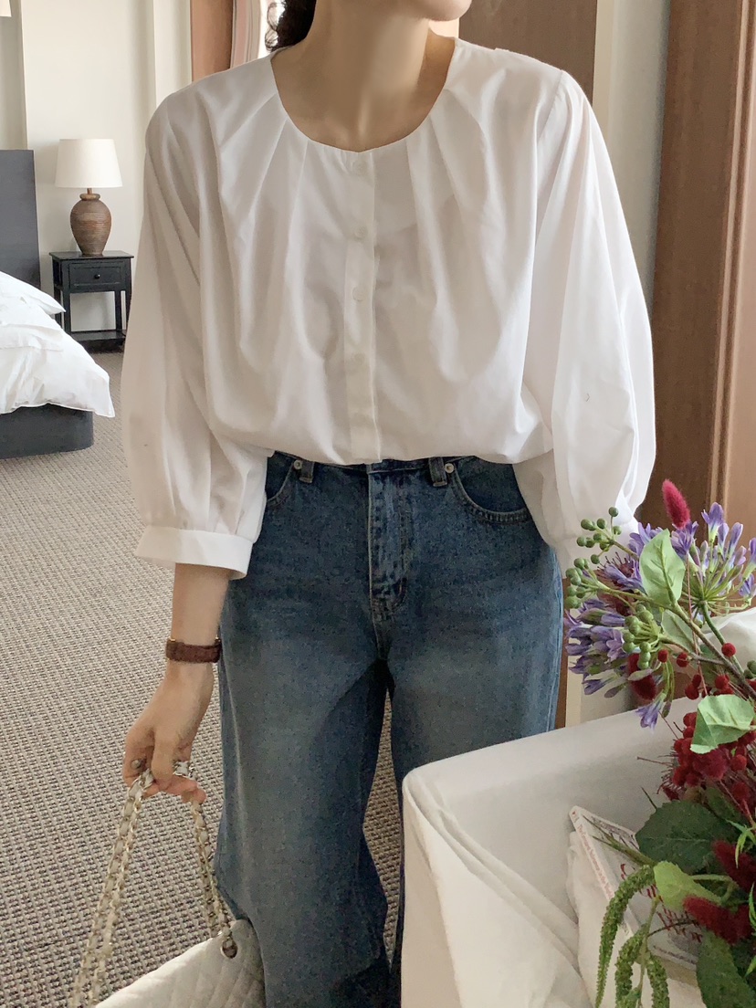 CEREAL東大門代購女士新款人氣真品時尚推薦25春夏襯衫蕾絲衫CEREAL襯衫/蕾絲衫